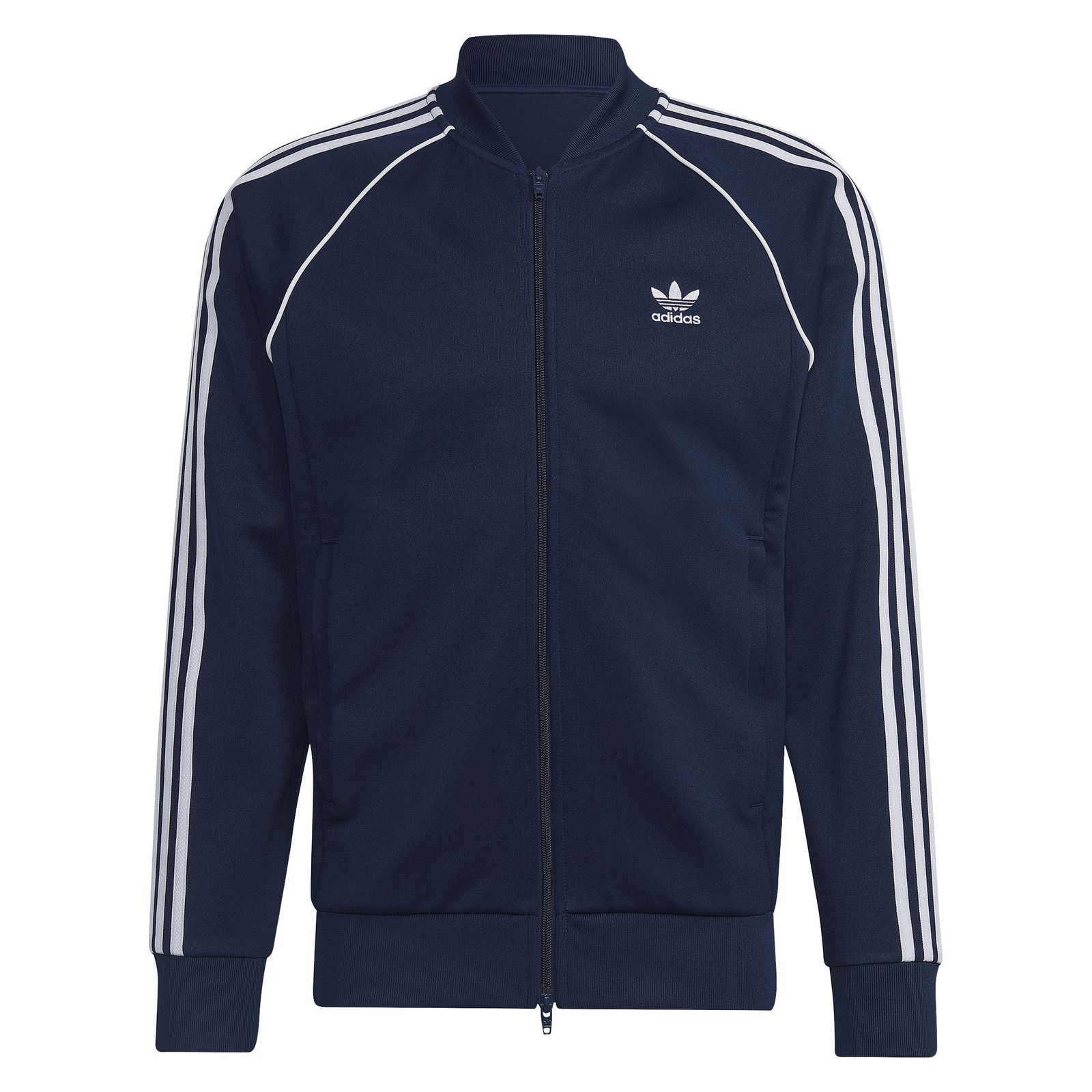 Bluza trening ADIDAS pentru barbati SUPERSTAR TT P BLUE - HK7340