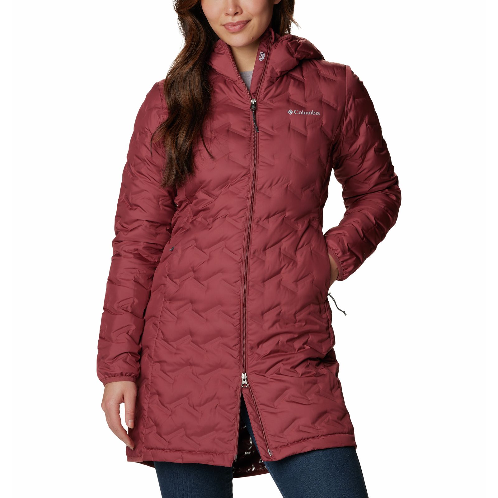 Jacheta COLUMBIA pentru femei DELTA RIDGE LONG DOWN JACKET - 1909251679