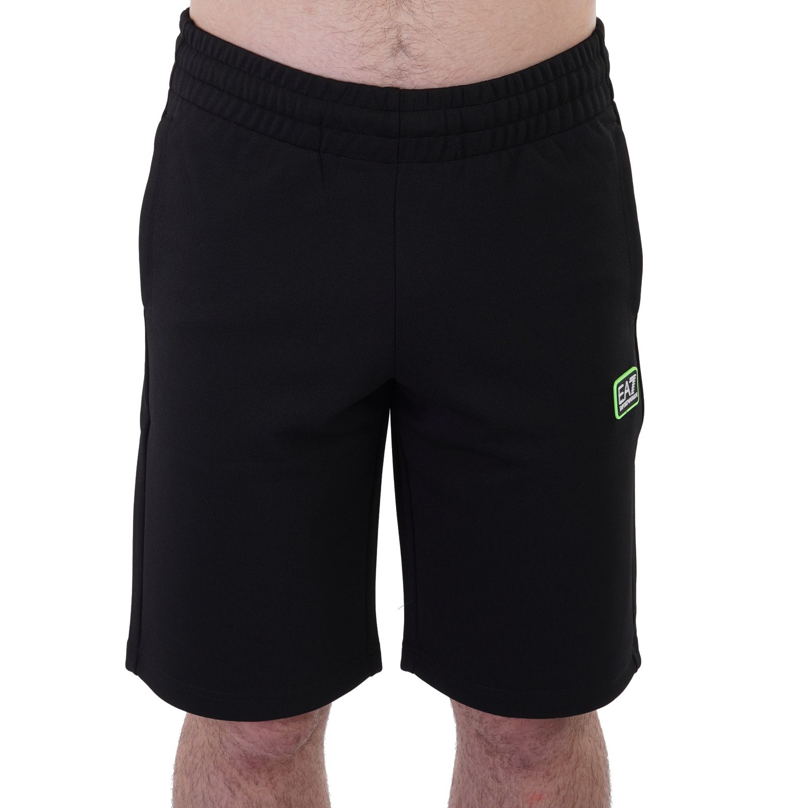 Short EMPORIO ARMANI EA7 pentru barbati TRAIN LOGO SERIES SPECIAL M MIROR LOGO BERMUDA - 3LPS90PJEJZ01200