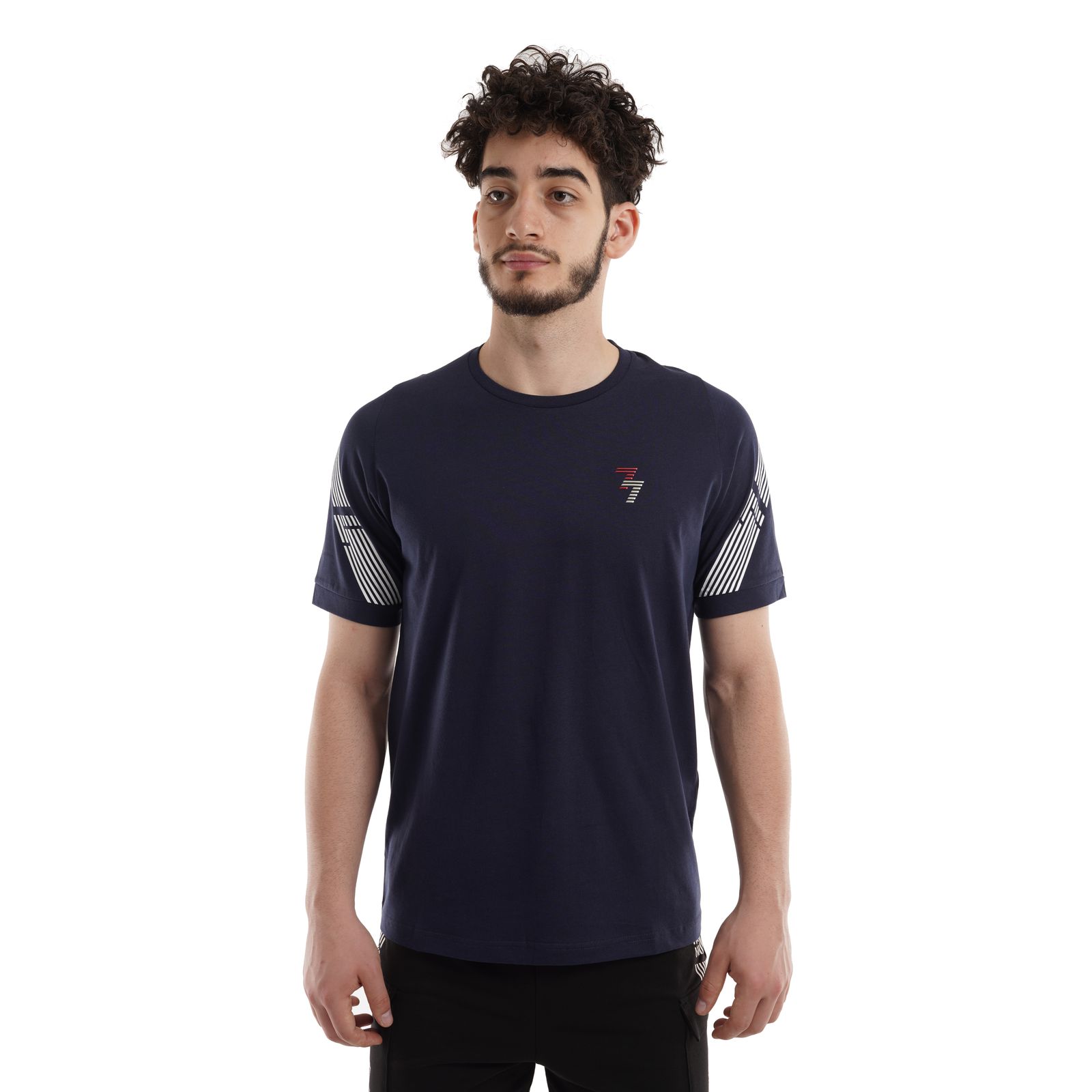 Tricou EMPORIO ARMANI EA7 pentru barbati TRAIN 7 LINES M TEE ECO CO - 3RPT03PJ3BZ01554