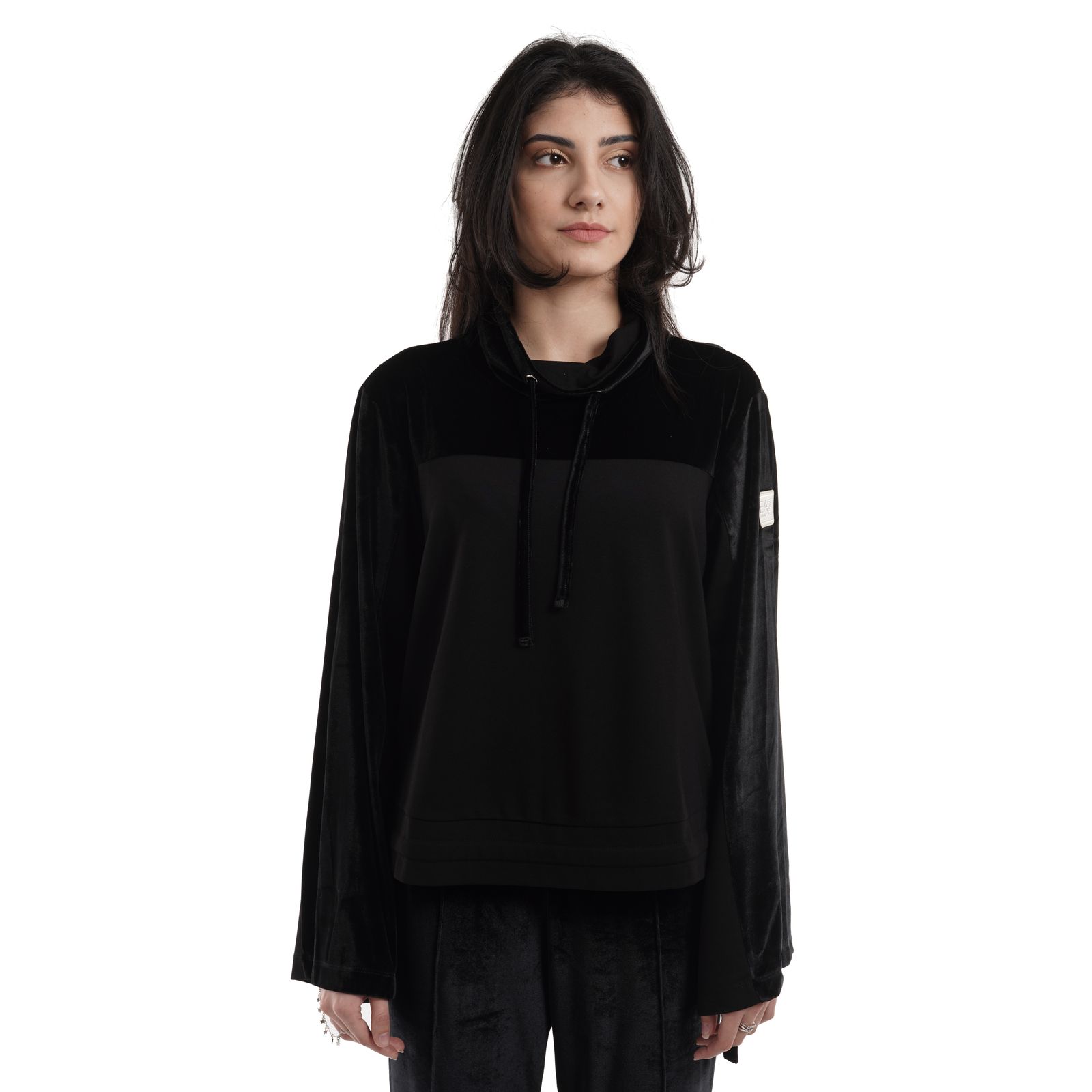 Bluza EMPORIO ARMANI EA7 pentru femei TRAIN ATHLETIC VELOUR W T-TOP CN - 6LTM32TJDWZ01200