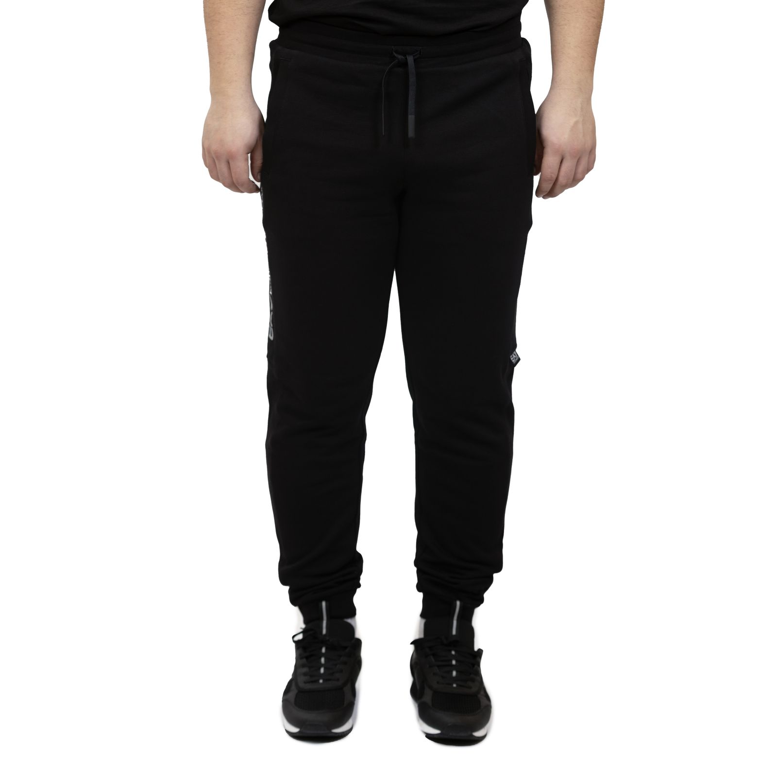 Pantaloni trening EMPORIO ARMANI EA7 pentru barbati TRAIN LOGO SERIES M TAPE PANTS - 6DPP57PJOGZ01200