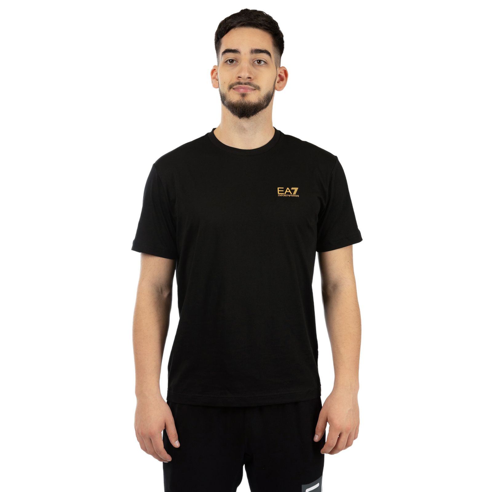 Tricou EMPORIO ARMANI EA7 pentru barbati TRAIN LOGO SERIES M TEE SS EXTENDED LOGO - 8NPT18PJ02Z00208