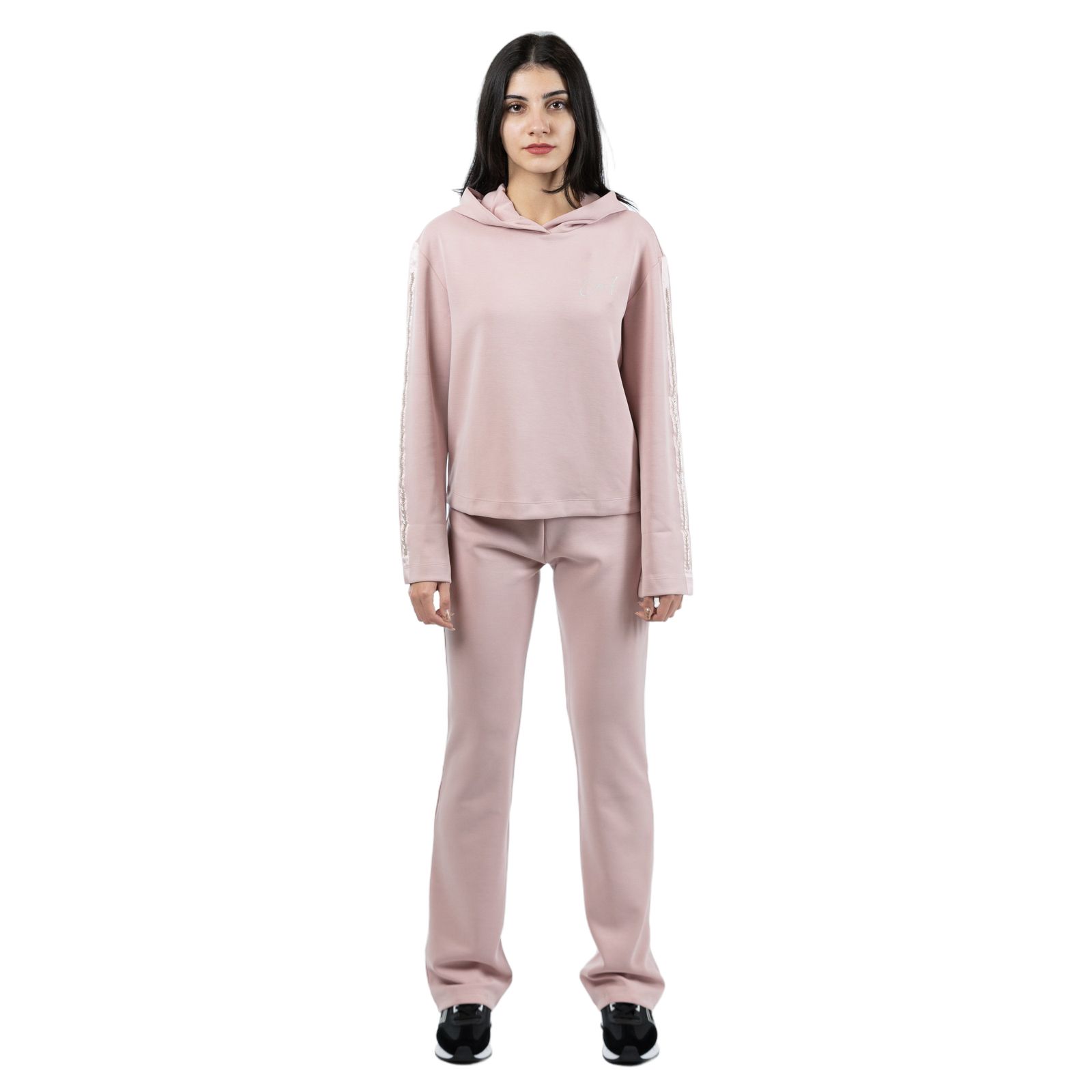 Trening EMPORIO ARMANI EA7 pentru femei TRAIN PRECIOUS W T-SUIT HOODIE RN OH - 6RTV63TJDCZ024CI