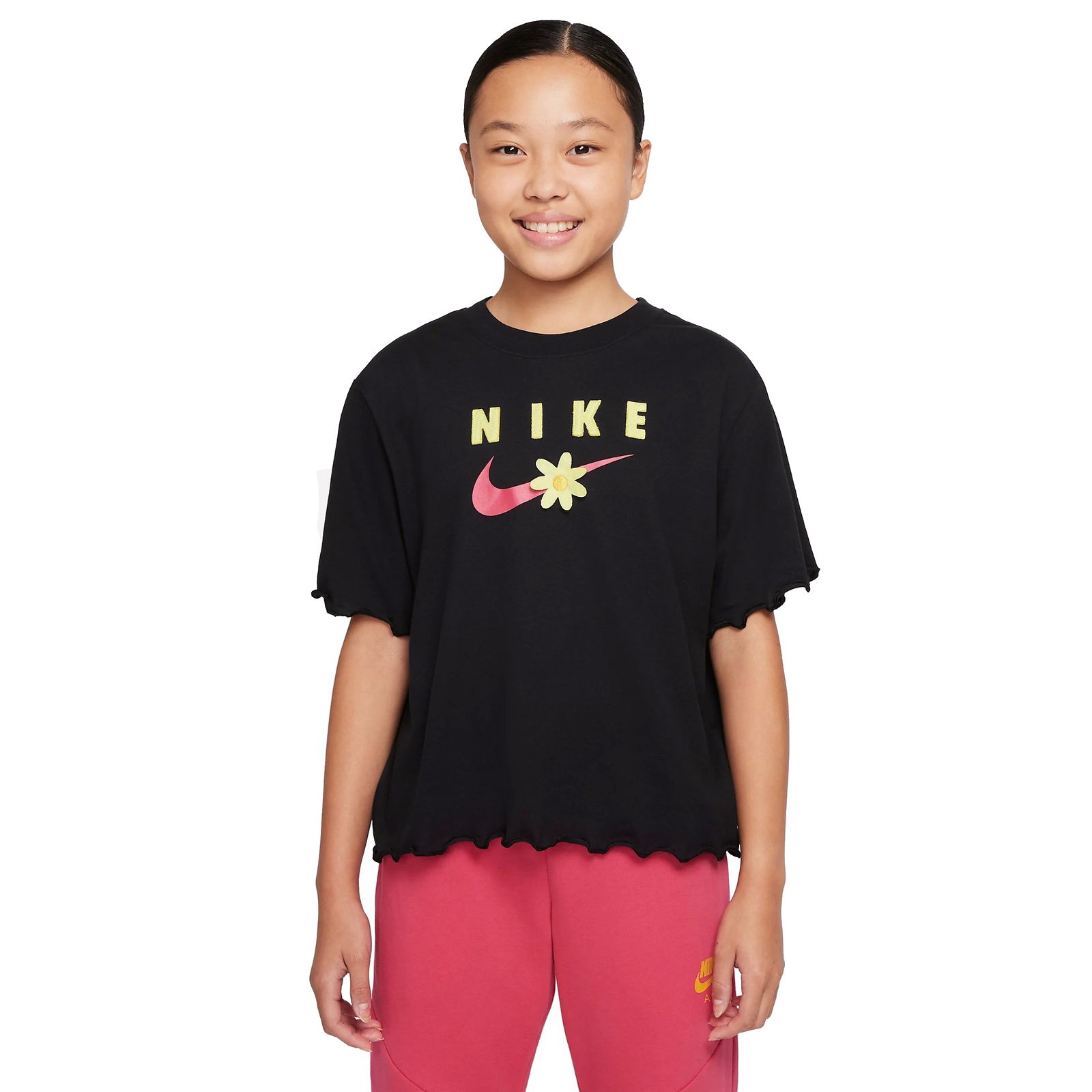 Tricou NIKE pentru copii G NSW TEE ENERGY BOXY FRILLY - DO1351010