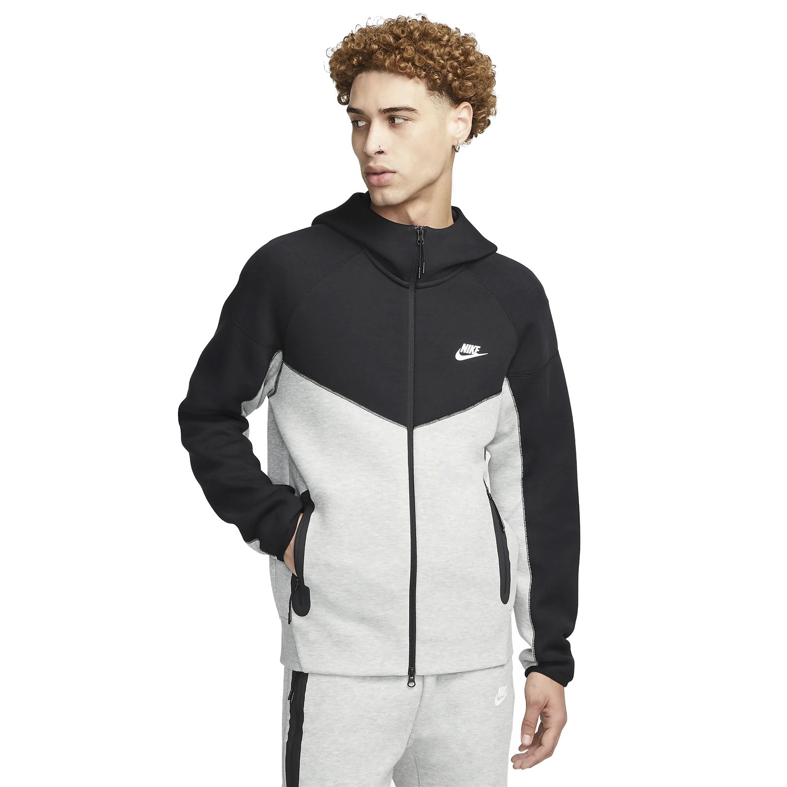 Hanorac NIKE pentru barbati TCH FLC FZ WR HOODIE - FB7921064