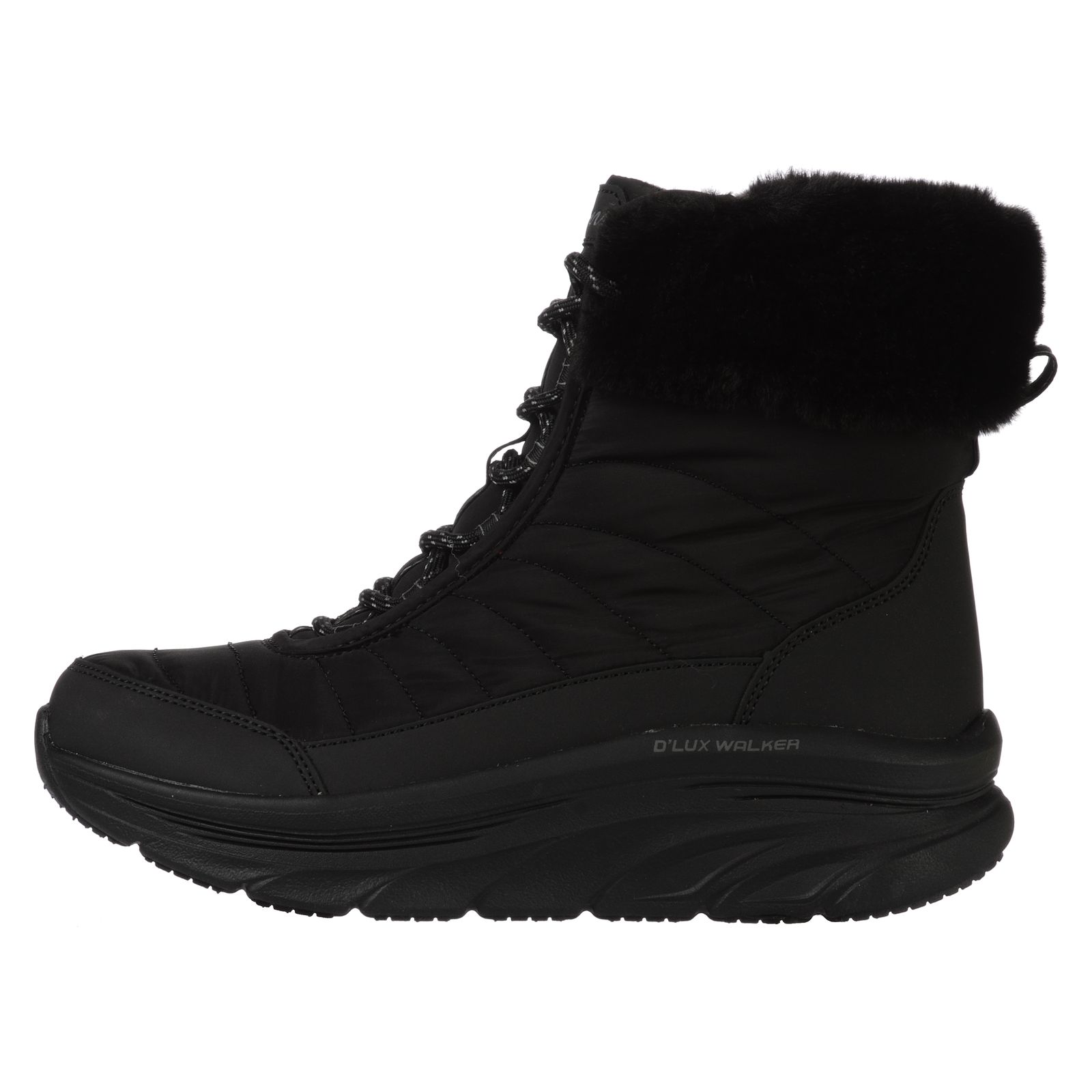 Ghete SKECHERS pentru femei DLUX WALKER-WINTER - 167388BBK