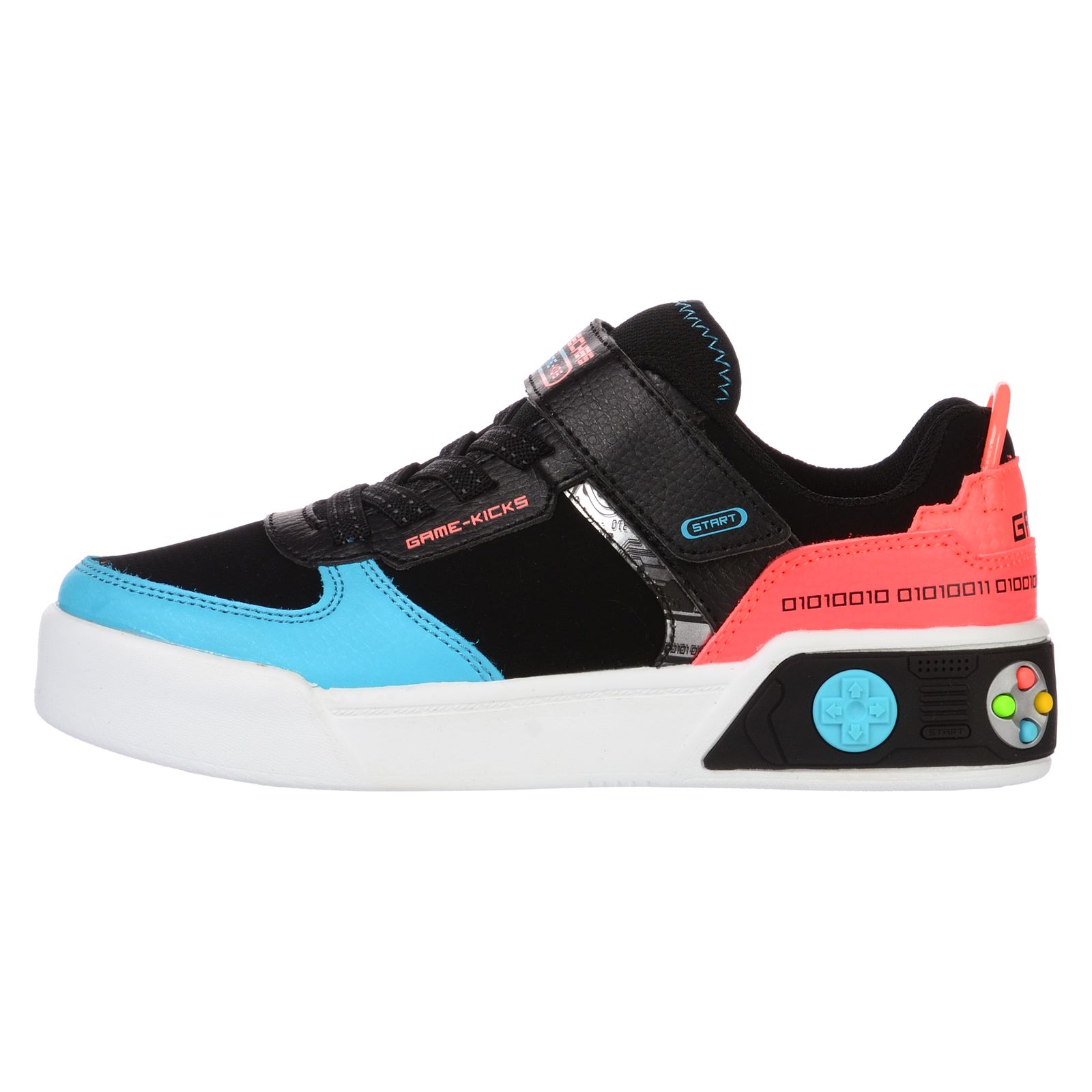 Pantofi sport SKECHERS pentru copii GAME COURT - 402290LBKMT