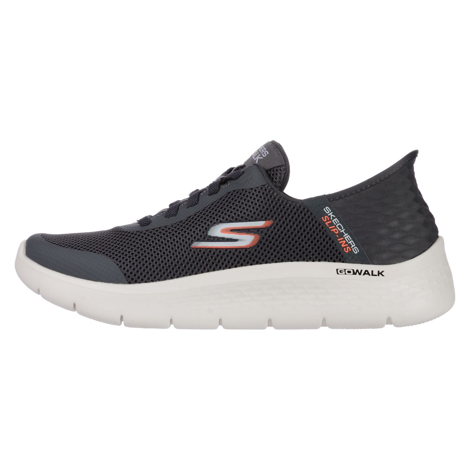 Pantofi sport SKECHERS pentru barbati GO WALK FLEX - HANDS - SLIP-INS - 216324GRY