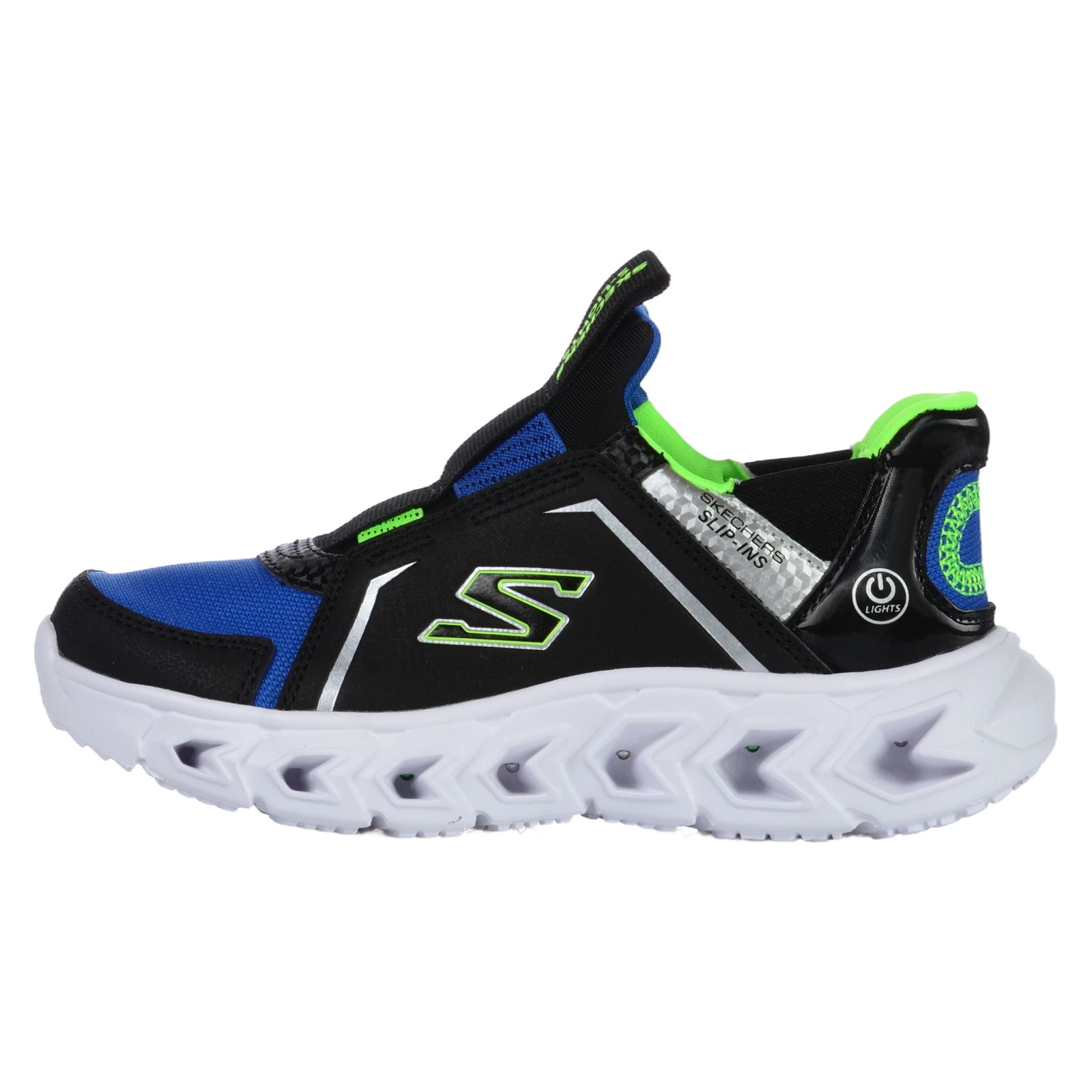 Pantofi sport SKECHERS pentru copii HYPNO-FLASH 2.0 - BR - SLIP-INS - 403830LBBLM