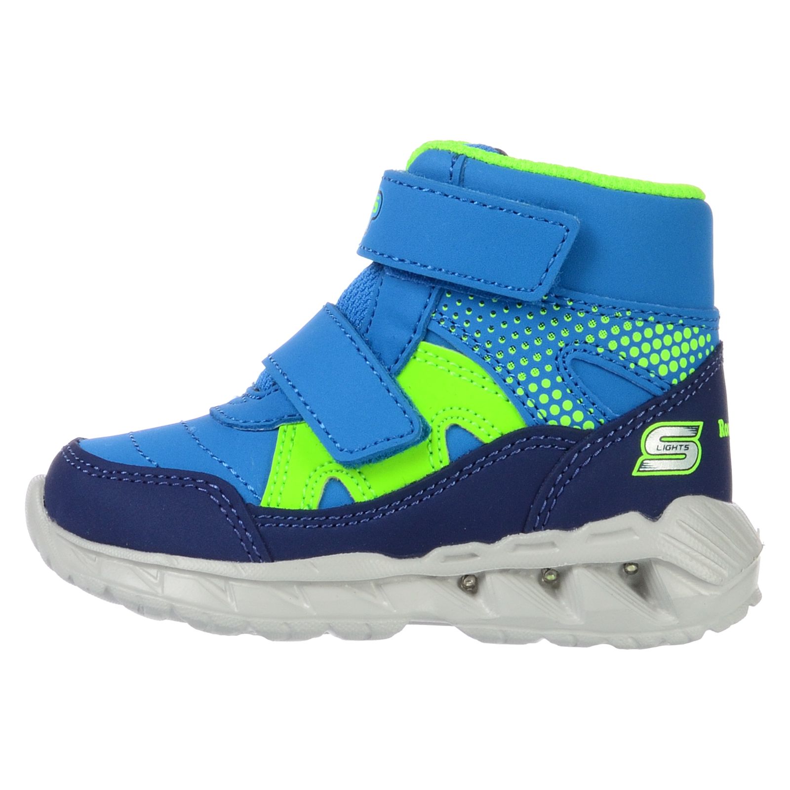 Ghete SKECHERS pentru copii MAGNA-LIGHTS-THUND - 401507NNVLM