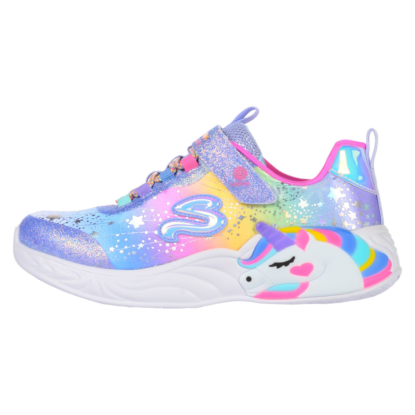 Pantofi sport SKECHERS pentru copii S LIGHTS-UNICORN DRE - 302311LBLMT