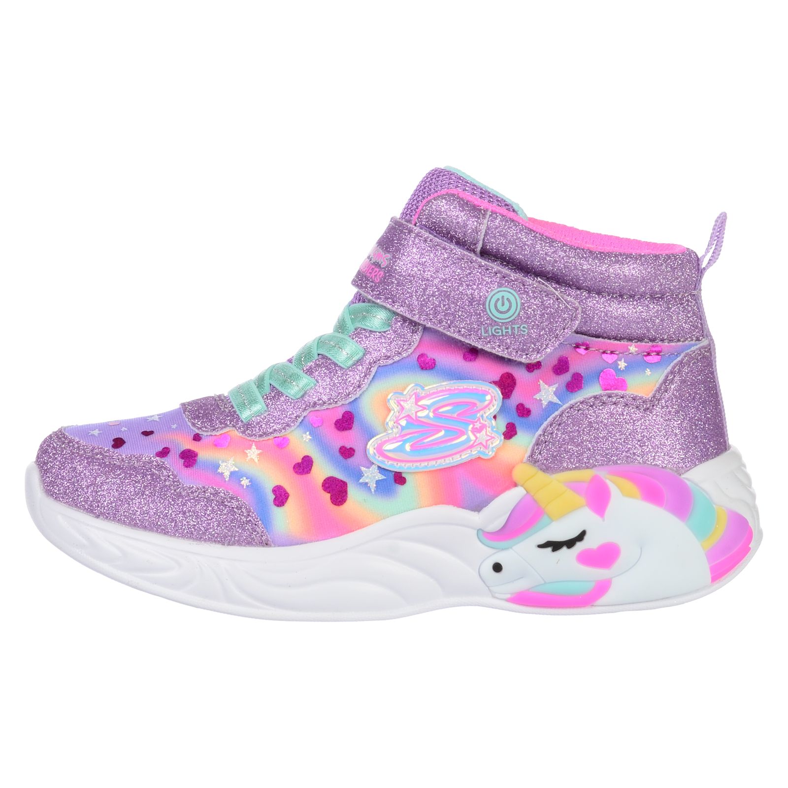 Ghete SKECHERS pentru copii UNICORN DREAMS-MAGIC - 302332LLVMT