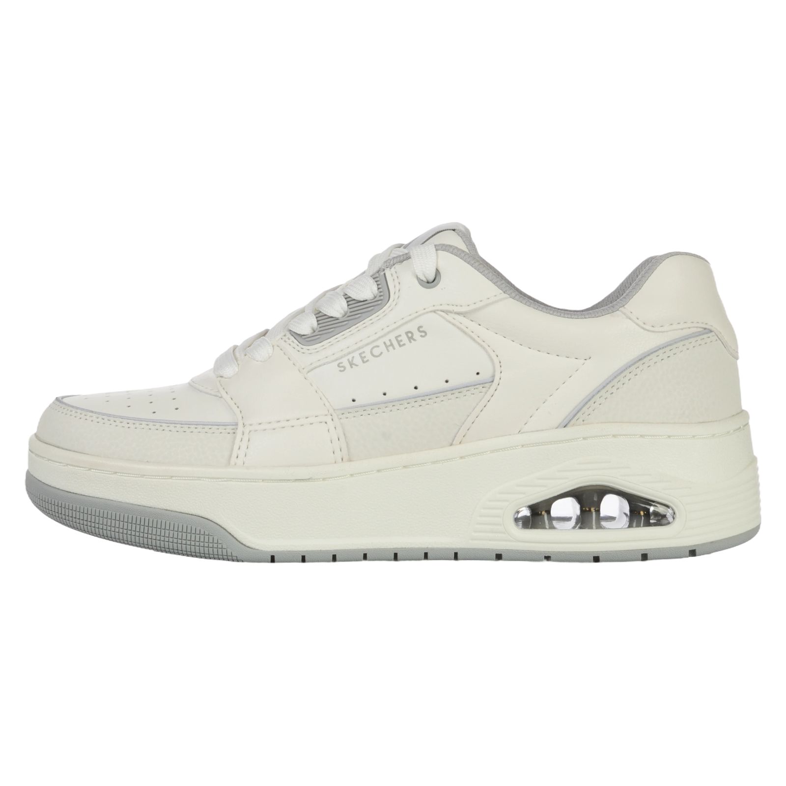 Pantofi sport SKECHERS pentru barbati UNO COURT - LOW-POST - 183140WHT